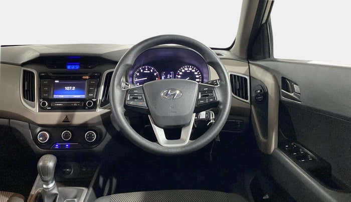 2018 Hyundai Creta E PLUS 1.6 PETROL, Petrol, Manual, 36,766 km, Steering Wheel Close Up