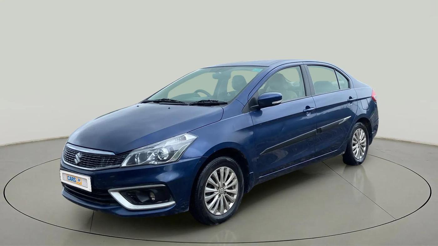 2019 Maruti Ciaz DELTA 1.5 SHVS MT PETROL, CNG, Manual, 1,26,964 km, Left Front Diagonal