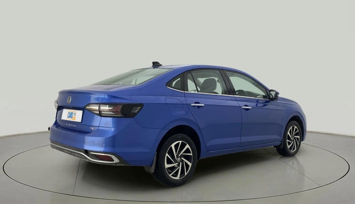 2022 Volkswagen VIRTUS TOPLINE TSI 1.0 AT, Petrol, Automatic, 52,811 km, Right Back Diagonal