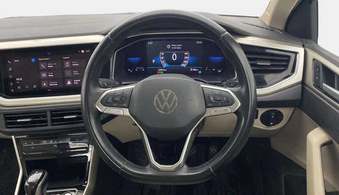 2022 Volkswagen VIRTUS TOPLINE TSI 1.0 AT, Petrol, Automatic, 52,811 km, Steering Wheel Close Up