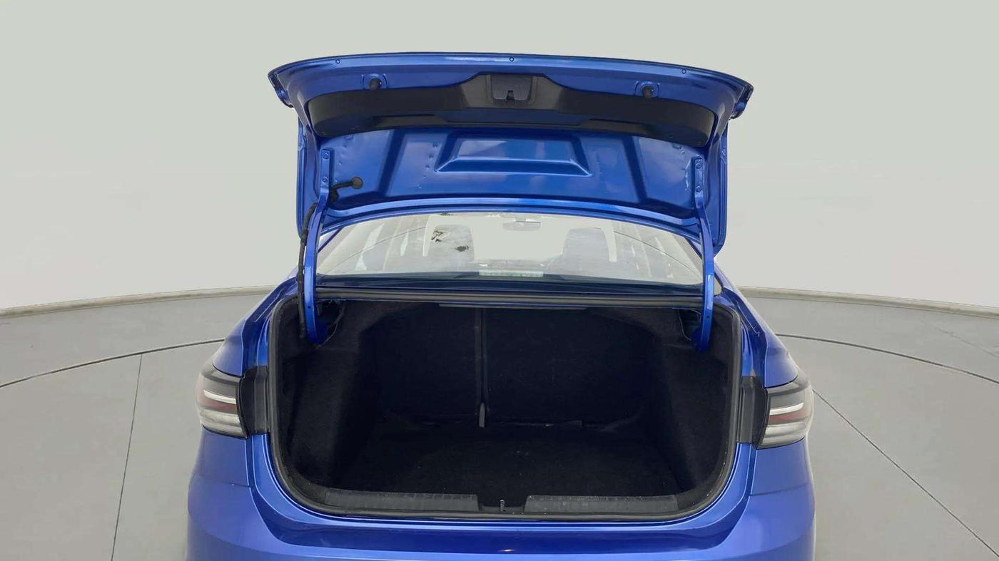 2022 Volkswagen VIRTUS TOPLINE TSI 1.0 AT, Petrol, Automatic, 52,864 km, Boot Door Open