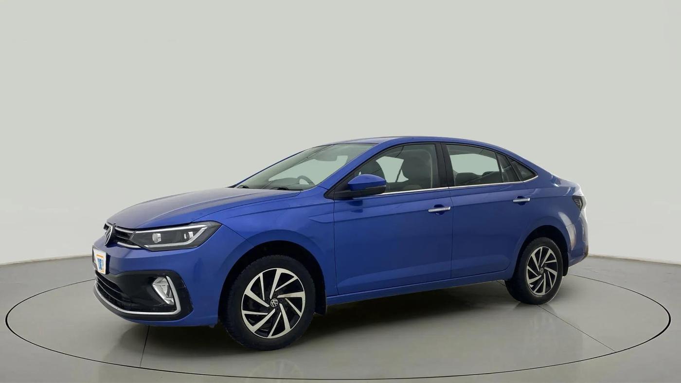 2022 Volkswagen VIRTUS TOPLINE TSI 1.0 AT, Petrol, Automatic, 52,864 km, Left Front Diagonal