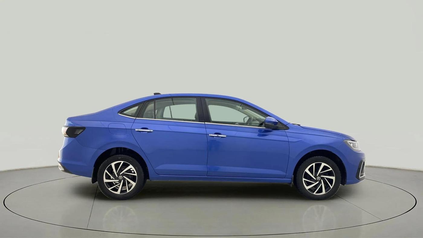 2022 Volkswagen VIRTUS TOPLINE TSI 1.0 AT, Petrol, Automatic, 52,864 km, Right Side View