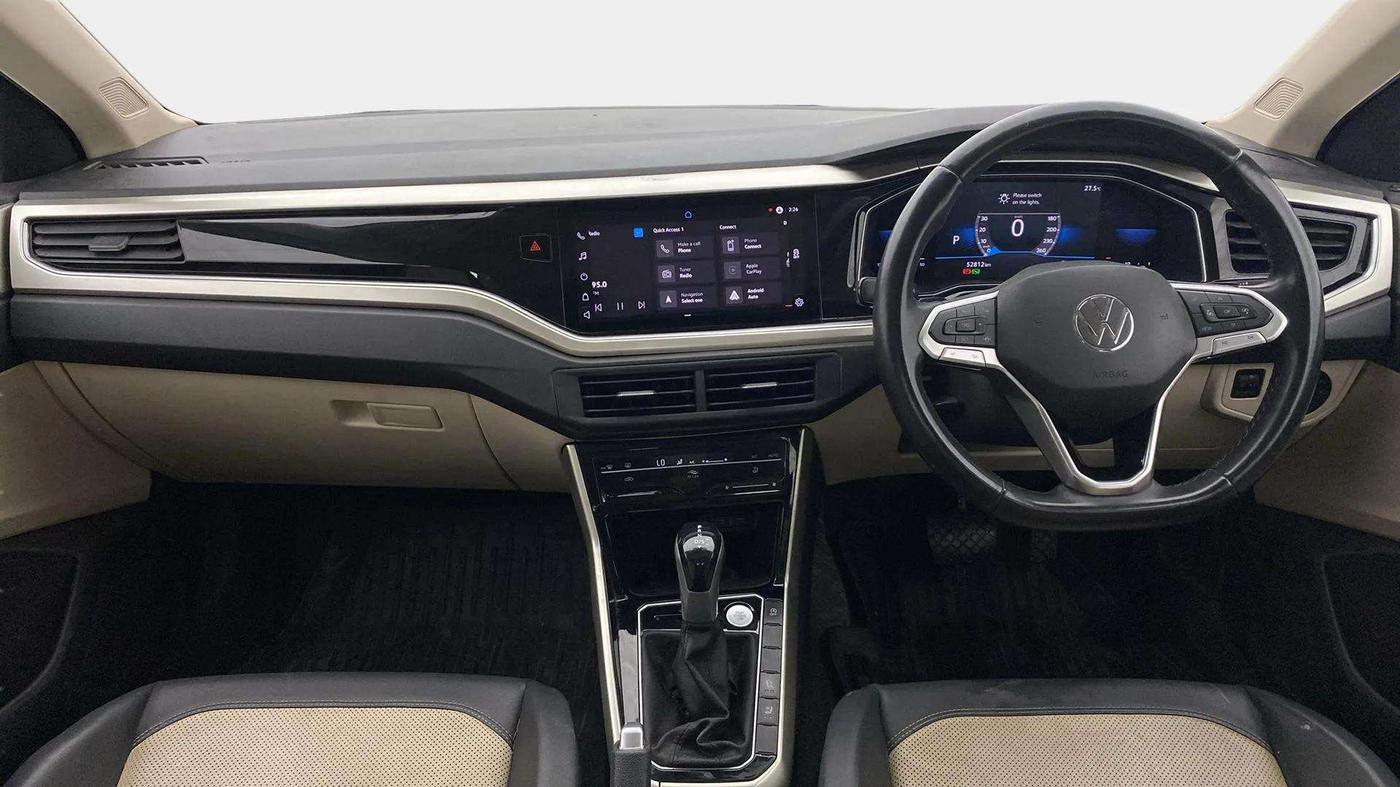 2022 Volkswagen VIRTUS TOPLINE TSI 1.0 AT, Petrol, Automatic, 52,864 km, Dashboard
