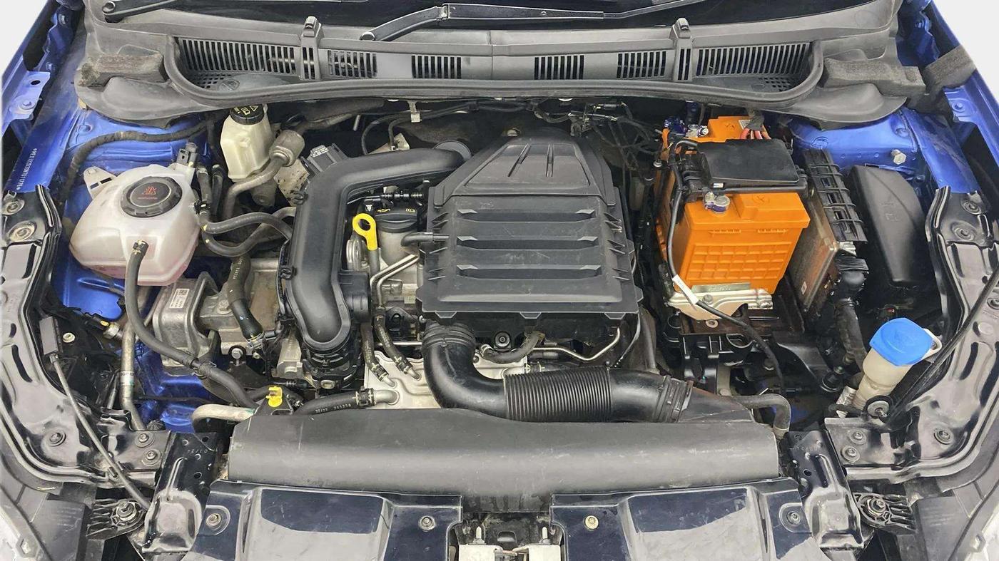 2022 Volkswagen VIRTUS TOPLINE TSI 1.0 AT, Petrol, Automatic, 52,864 km, Engine View