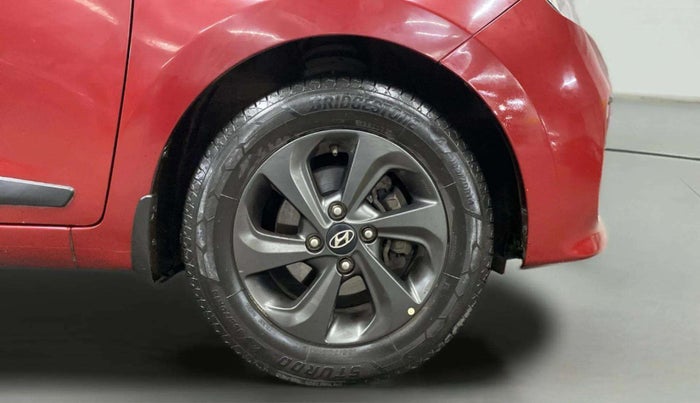 2019 Hyundai Grand i10 SPORTZ 1.2 KAPPA VTVT DUAL TONE, Petrol, Manual, 36,485 km, Right Front Wheel