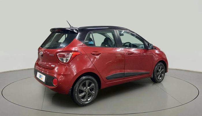 2019 Hyundai Grand i10 SPORTZ 1.2 KAPPA VTVT DUAL TONE, Petrol, Manual, 36,485 km, Right Back Diagonal