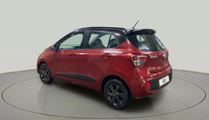 2019 Hyundai Grand i10 SPORTZ 1.2 KAPPA VTVT DUAL TONE, Petrol, Manual, 36,485 km, Left Back Diagonal