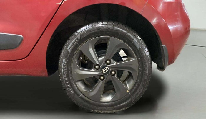 2019 Hyundai Grand i10 SPORTZ 1.2 KAPPA VTVT DUAL TONE, Petrol, Manual, 36,485 km, Left Rear Wheel