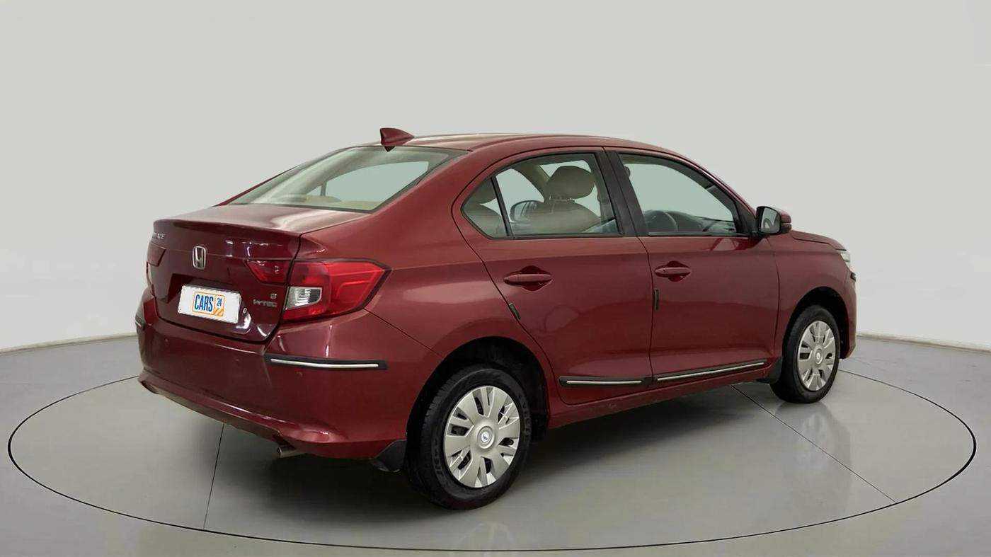 2021 Honda Amaze 1.2L I-VTEC S CVT, Petrol, Automatic, 30,347 km, Right Back Diagonal
