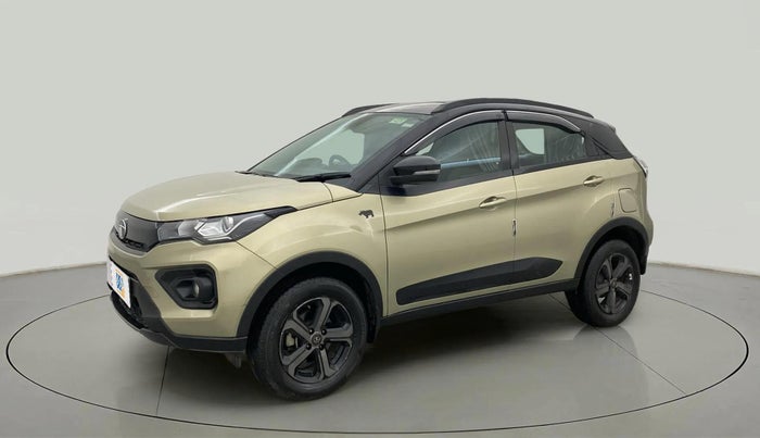 2022 Tata NEXON XZ PLUS (PREMIUM) KAZIRANGA DIESEL, Diesel, Manual, 34,807 km, Left Front Diagonal