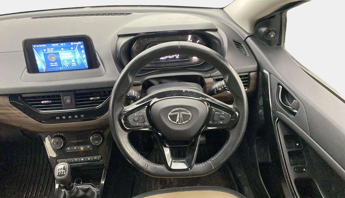 2022 Tata NEXON XZ PLUS (PREMIUM) KAZIRANGA DIESEL, Diesel, Manual, 34,807 km, Steering Wheel Close Up
