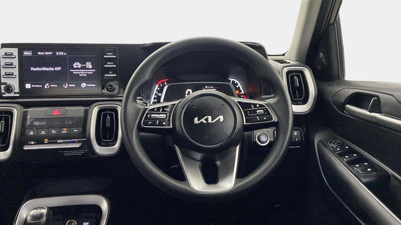 2024 KIA SONET HTK PLUS 1.2 PETROL MT, Petrol, Manual, 32,936 km, Steering Wheel Close Up