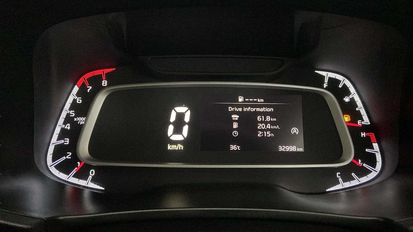 2024 KIA SONET HTK PLUS 1.2 PETROL MT, Petrol, Manual, 32,936 km, Odometer Image