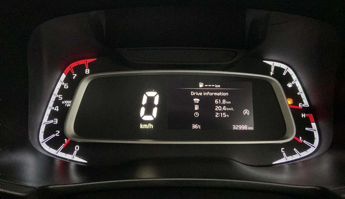2024 KIA SONET HTK PLUS 1.2 PETROL MT, Petrol, Manual, 32,936 km, Odometer Image