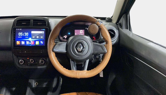 2020 Renault Kwid RXT 1.0 AMT (O), Petrol, Automatic, 58,666 km, Steering Wheel Close Up