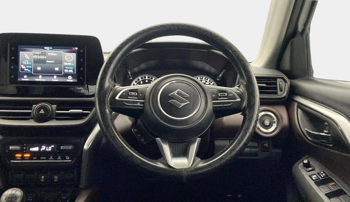 2023 Maruti Grand Vitara DELTA SMART HYBRID, Petrol, Manual, 46,243 km, Steering Wheel Close Up