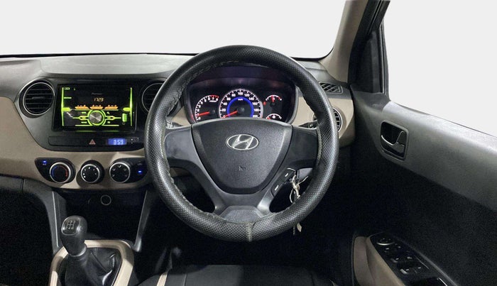 2015 Hyundai Grand i10 MAGNA 1.2 KAPPA VTVT, Petrol, Manual, 29,537 km, Steering Wheel Close Up