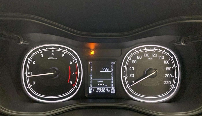2020 Maruti Vitara Brezza VXI, Petrol, Manual, 33,344 km, Odometer Image