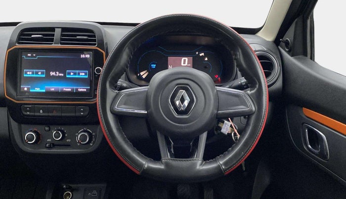 2021 Renault Kwid CLIMBER 1.0 AMT (O), Petrol, Automatic, 39,309 km, Steering Wheel Close Up