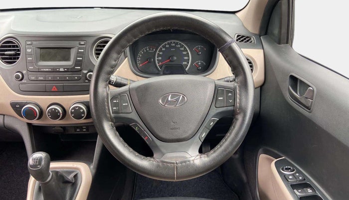 2018 Hyundai Grand i10 MAGNA 1.2 KAPPA VTVT, Petrol, Manual, 21,195 km, Steering Wheel Close Up