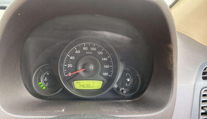 2014 Hyundai Eon ERA +, CNG, Manual, 74,622 km, Odometer Image
