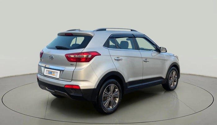 2016 Hyundai Creta SX PLUS AT 1.6 PETROL, Petrol, Automatic, 1,05,222 km, Right Back Diagonal