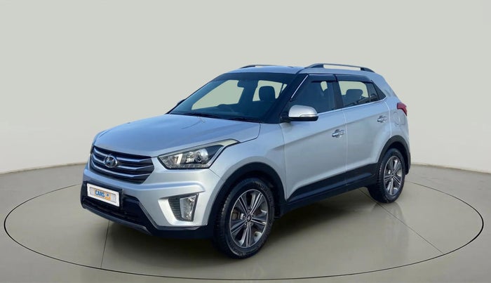2016 Hyundai Creta SX PLUS AT 1.6 PETROL, Petrol, Automatic, 1,05,222 km, Left Front Diagonal