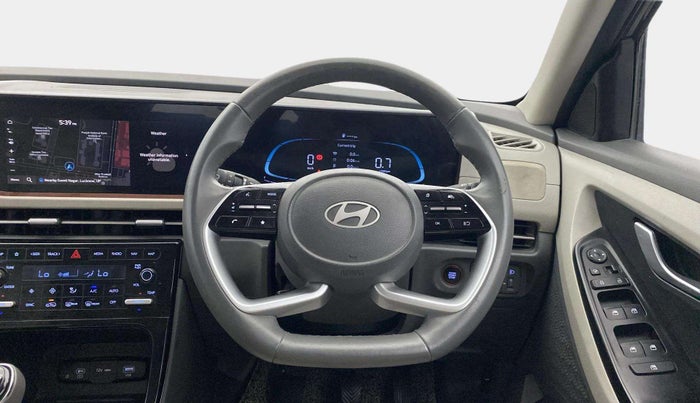 2024 Hyundai Creta SX 1.5 PETROL, Petrol, Manual, 32,476 km, Steering Wheel Close Up