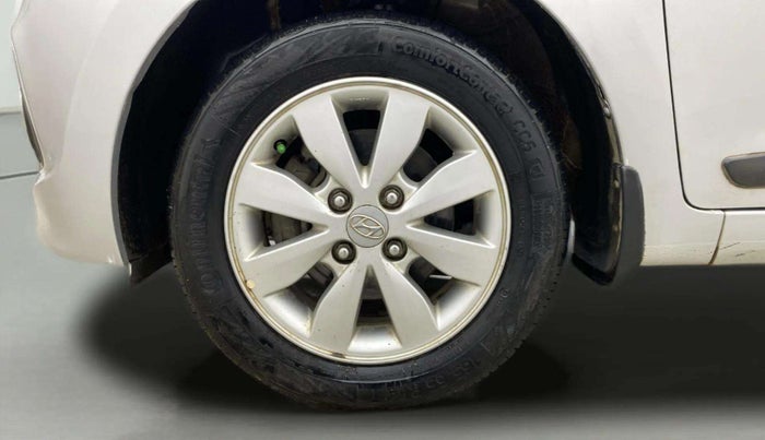 2014 Hyundai Xcent S (O) 1.2, Petrol, Manual, 79,915 km, Left Front Wheel