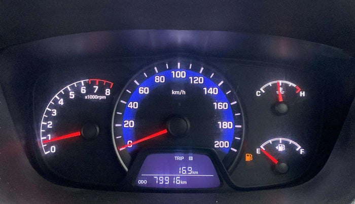 2014 Hyundai Xcent S (O) 1.2, Petrol, Manual, 79,915 km, Odometer Image