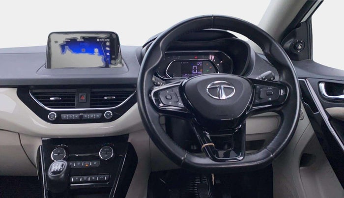 2021 Tata NEXON XZ PLUS (O) PETROL, Petrol, Manual, 22,262 km, Steering Wheel Close Up