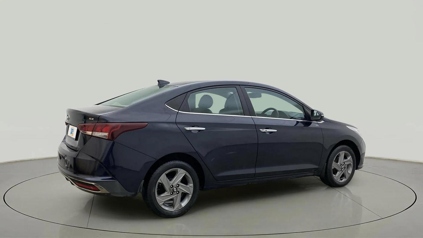 2021 Hyundai Verna SX 1.5 VTVT, Petrol, Manual, 38,235 km, Right Back Diagonal