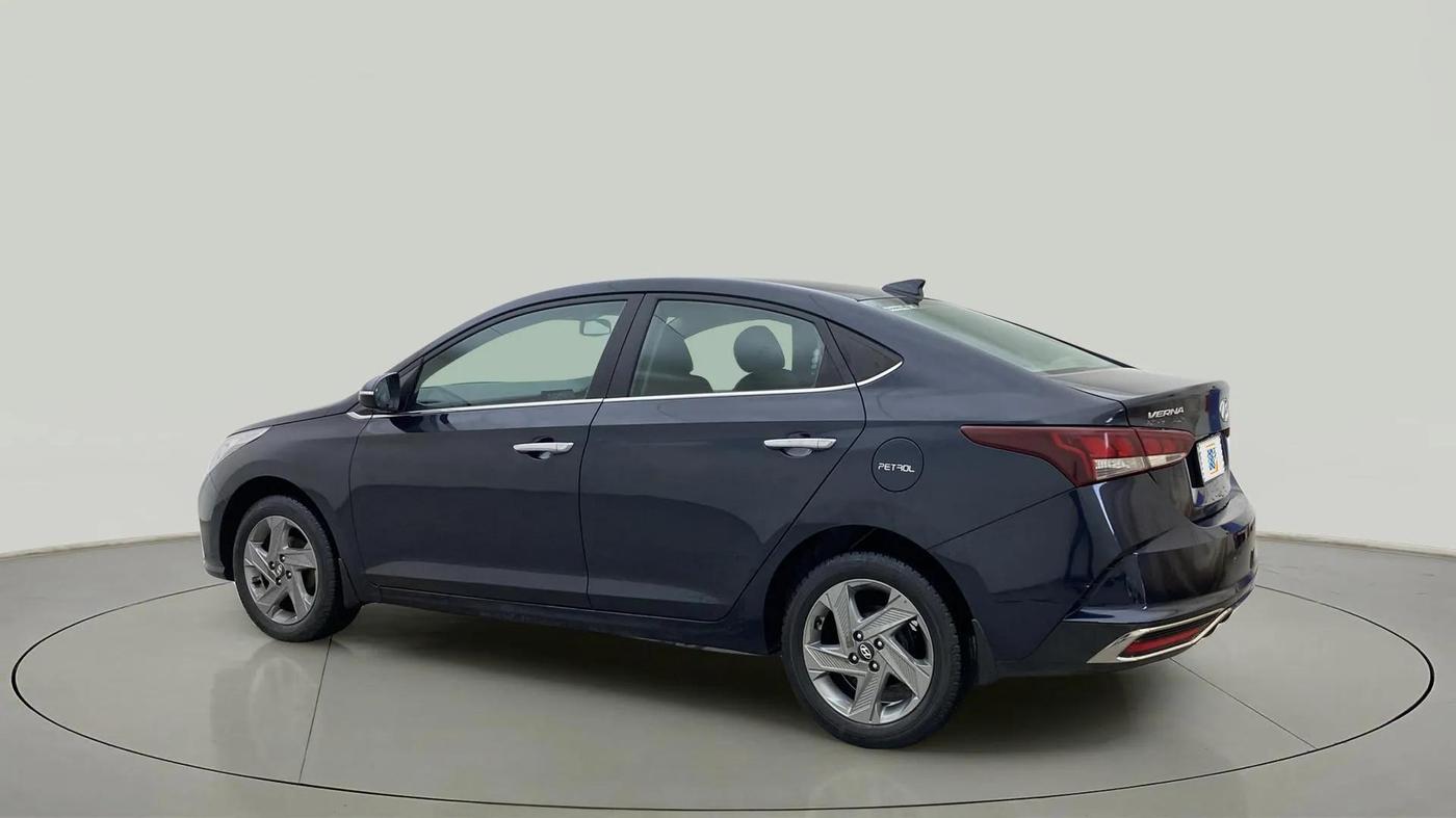 2021 Hyundai Verna SX 1.5 VTVT, Petrol, Manual, 38,235 km, Left Back Diagonal
