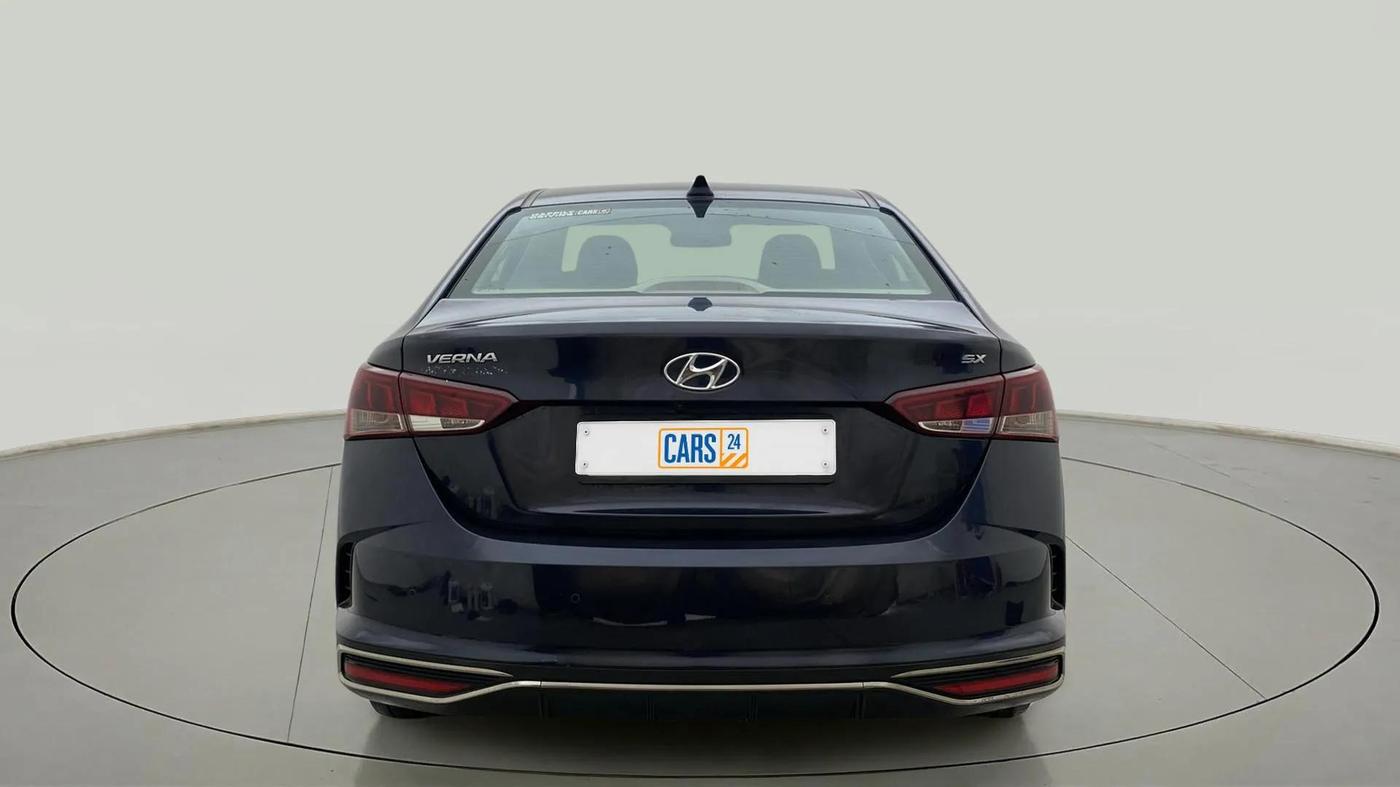 2021 Hyundai Verna SX 1.5 VTVT, Petrol, Manual, 38,235 km, Back/Rear