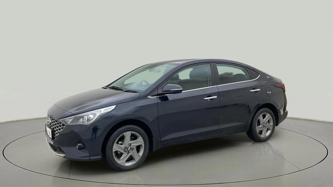 2021 Hyundai Verna SX 1.5 VTVT, Petrol, Manual, 38,235 km, Left Front Diagonal