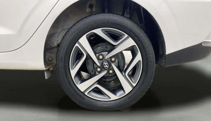 2020 Hyundai AURA SX 1.2 (O), Petrol, Manual, 33,985 km, Left Rear Wheel