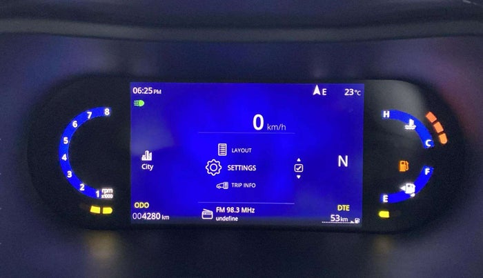 2024 Tata NEXON CREATIVE+ DCA 1.2 PETROL, Petrol, Automatic, 4,279 km, Odometer Image