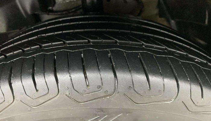 2024 Tata NEXON CREATIVE+ DCA 1.2 PETROL, Petrol, Automatic, 4,279 km, Left Front Tyre Tread
