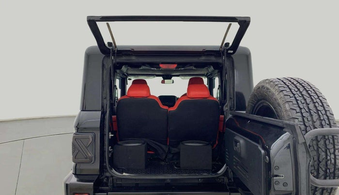 2022 Mahindra Thar LX PETROL HT 4WD AT, Petrol, Automatic, 37,637 km, Boot Inside