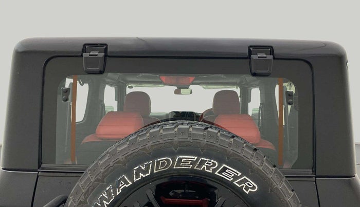 2022 Mahindra Thar LX PETROL HT 4WD AT, Petrol, Automatic, 37,637 km, Rear Windshield