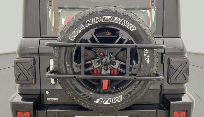 2022 Mahindra Thar LX PETROL HT 4WD AT, Petrol, Automatic, 37,637 km, Spare Tyre