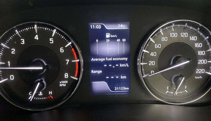 2023 Maruti Baleno ZETA PETROL 1.2, Petrol, Manual, 21,153 km, Odometer Image