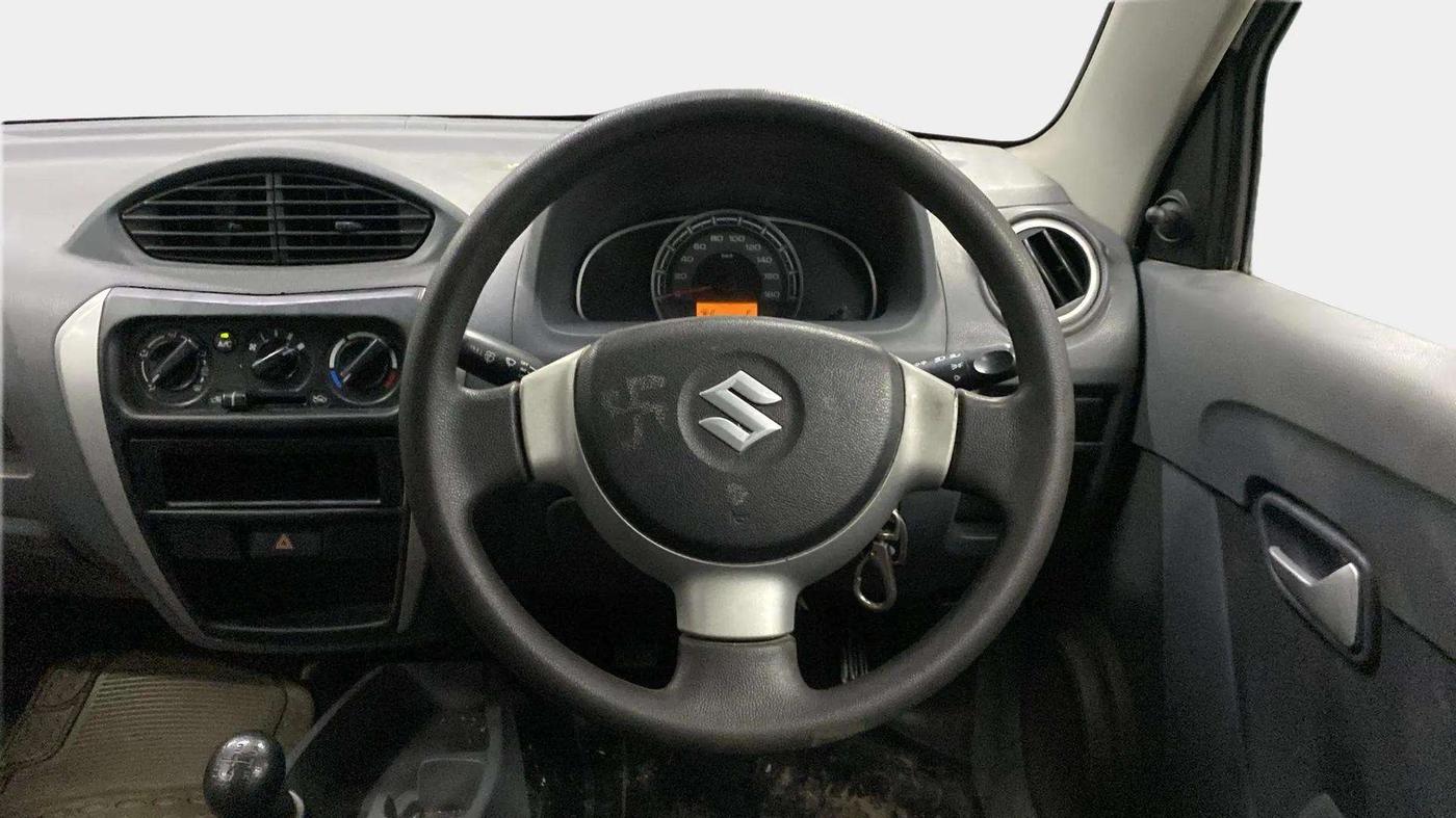 2015 Maruti Alto 800 LXI, Petrol, Manual, 60,266 km, Steering Wheel Close Up