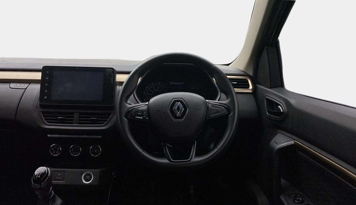 2022 Renault Kiger RXT (O) MT, Petrol, Manual, 53,432 km, Steering Wheel Close Up