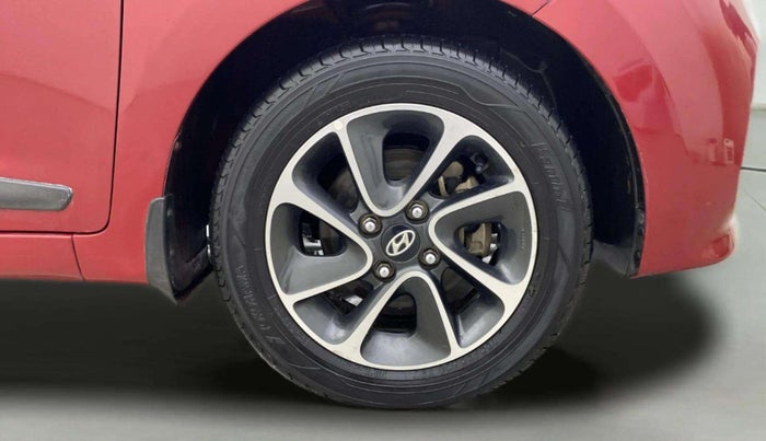 2018 Hyundai Grand i10 SPORTZ AT 1.2 KAPPA VTVT, Petrol, Automatic, 56,097 km, Right Front Wheel