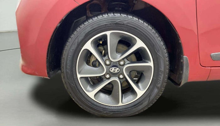 2018 Hyundai Grand i10 SPORTZ AT 1.2 KAPPA VTVT, Petrol, Automatic, 56,097 km, Left Front Wheel