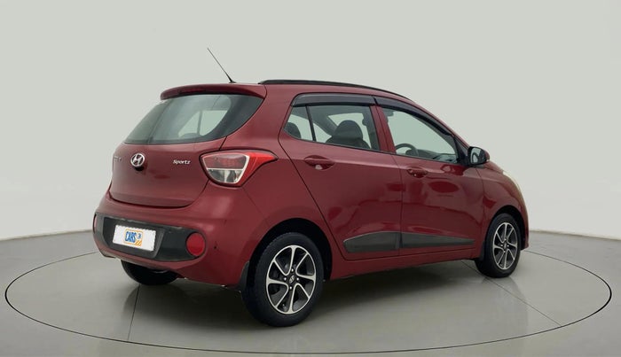 2018 Hyundai Grand i10 SPORTZ AT 1.2 KAPPA VTVT, Petrol, Automatic, 56,097 km, Right Back Diagonal