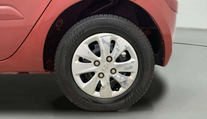 2012 Hyundai i10 SPORTZ 1.2, Petrol, Manual, 1,02,652 km, Left Rear Wheel