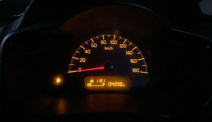 2015 Maruti Celerio VXI, Petrol, Manual, 1,34,131 km, Odometer Image